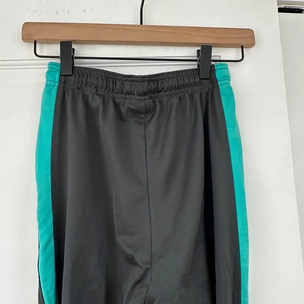 Nike FC Barcelona‎ Soccer Track Pants Kids L Black Teal Dri-FIT Youth Soccer
